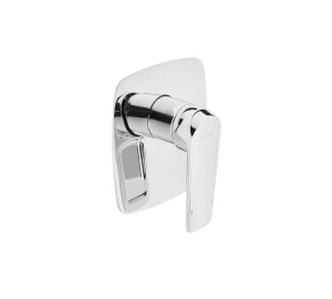 Built-in single lever shower mixer